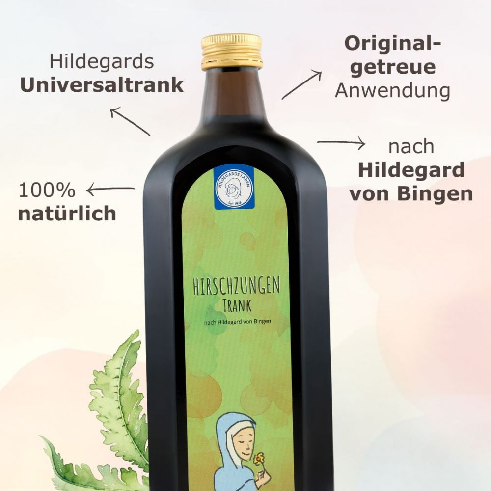 Hildegard von Bingen - Hirschzungen Trank 500ml