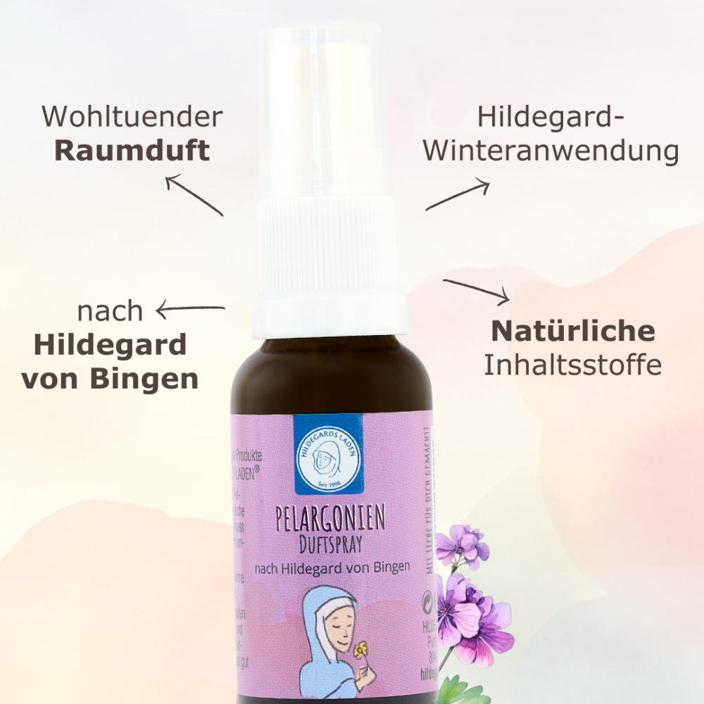 Hildegard von Bingen - Pelargonien Duftspray 20ml