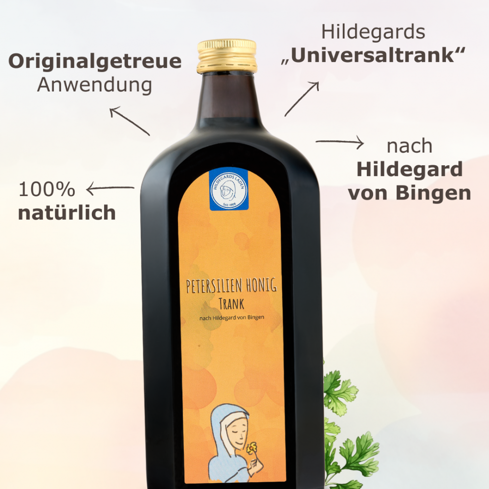 Hildegard von Bingen - Petersilien Honig Trank 8 Flaschen Vorteilspackung 4000ml