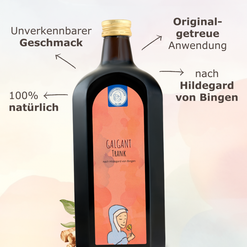 Hildegard von Bingen - Galgant Trank 8 Flaschen Vorteilspackung 4000ml