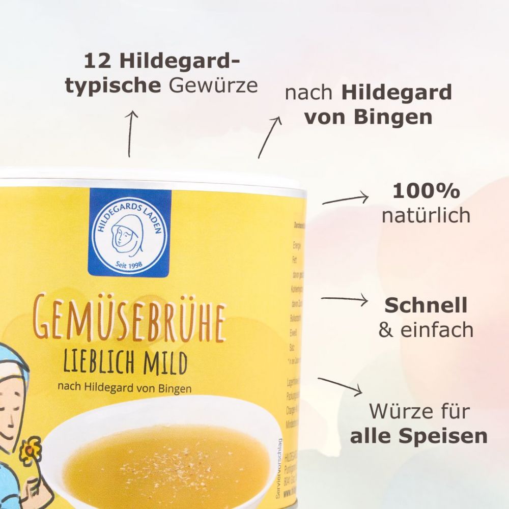 Hildegard von Bingen - soupe aux légumes douce 350g