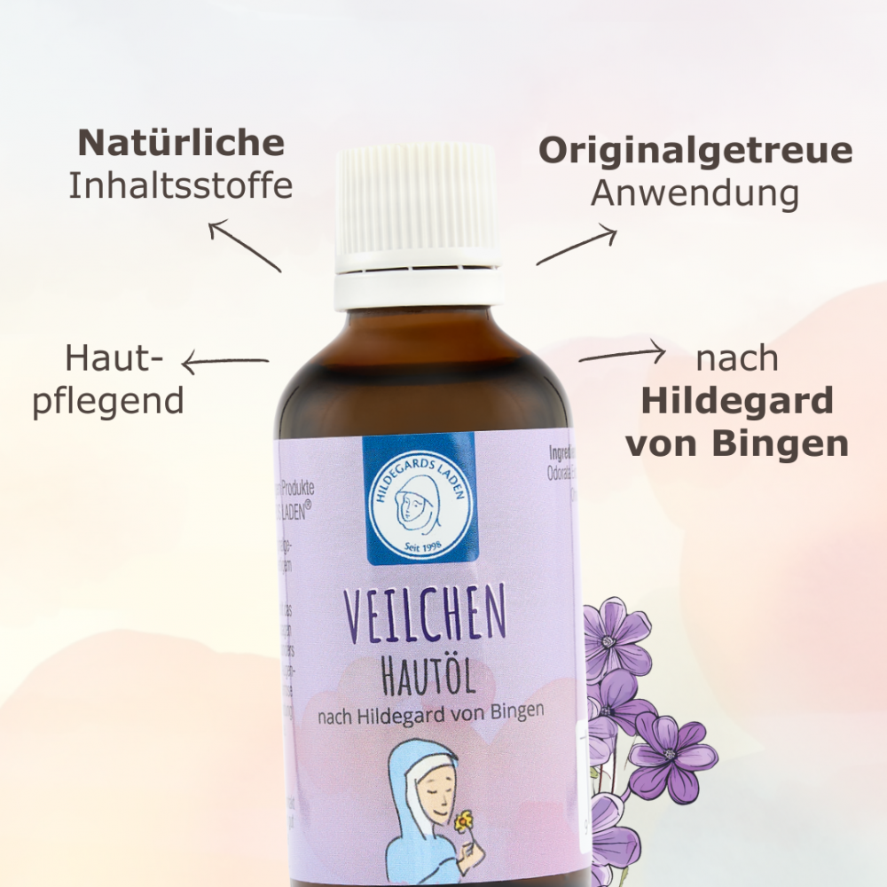 Hildegard von Bingen - Huile de peau violette 50 ml