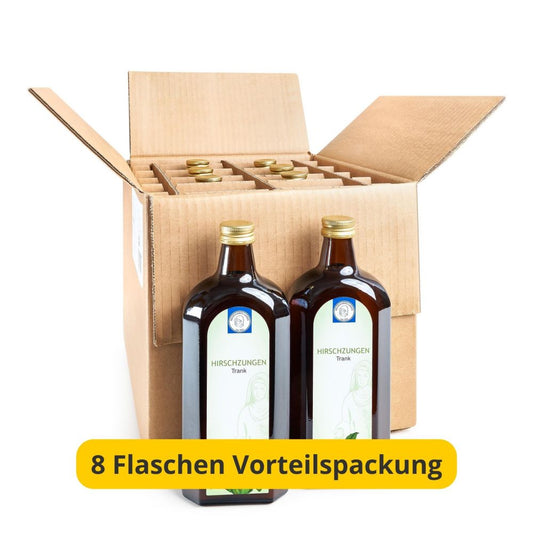 Hildegard von Bingen - Hirschzungen Trank 8 Flaschen Vorteilspackung 4000ml