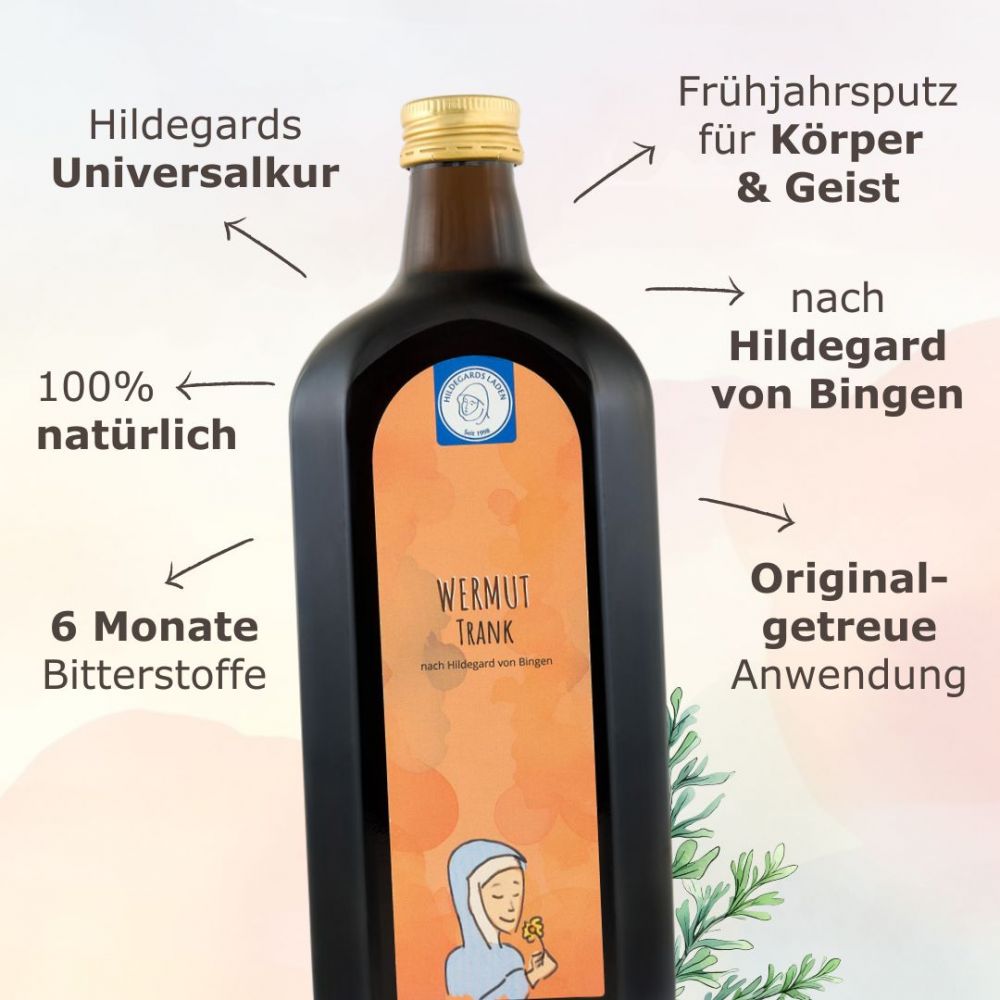 Hildegard von Bingen - Wermut Trank 500ml